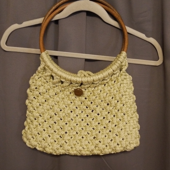 Macrame style purse - Picture 1 of 5
